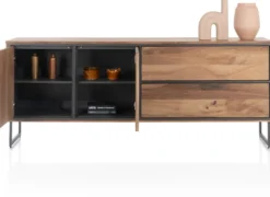 Trapani, dressoir 200 cm - 2-deuren + 2-laden