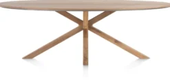 Trapani, eetkamertafel ellips 240 x 120 cm