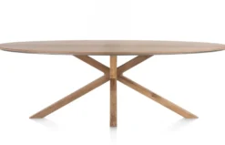 Trapani, eetkamertafel ellips 240 x 120 cm