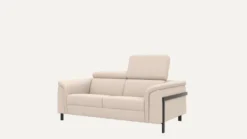 Tycan, 2-zitsbank - stof Nubucco - charcoal